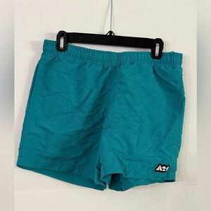 A24 Men's Aqua Athletic Shorts